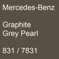 Preview: Mercedes-Benz, Graphite Grey Pearl, 831 / 7831.